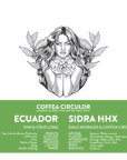 ECUADOR Finca Cruz Loma & Coffea Circulor Sidra Hydro Honey HHX