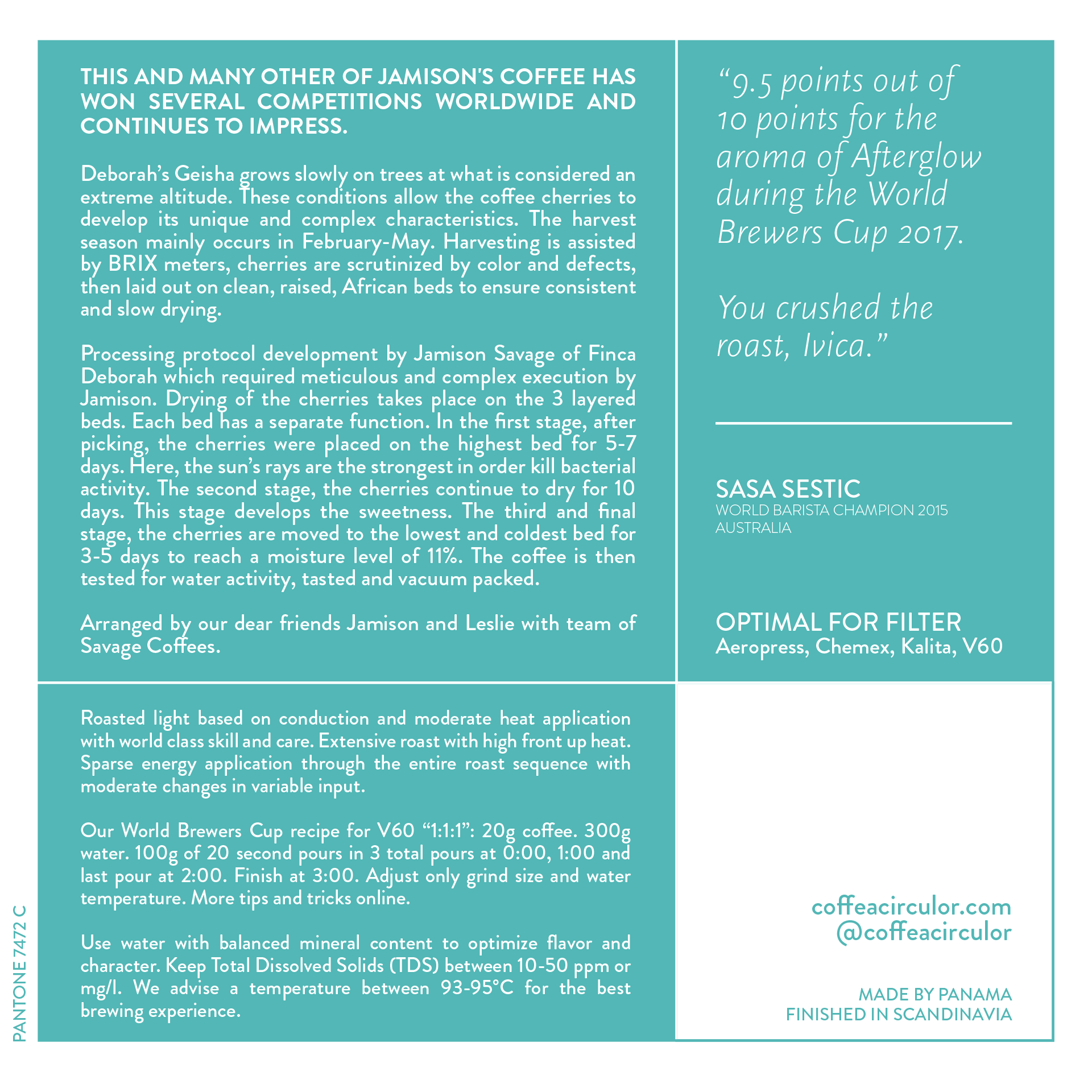 クララベル　Bien hoa Vintage ビエンホア　Dona Honduran San Vicente - Sky Mountain Coffee