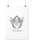 Coffea Circulor Angel Poster