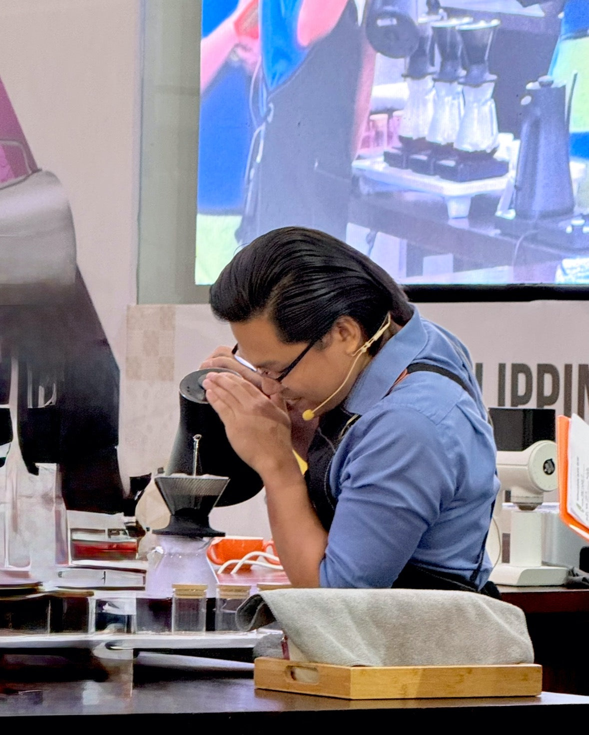 Richard Tungpalan places 3rd at the national 2026 SCA Philippine Coffee Championship in the Brewers Cup category using Coffea Circulor Kenya Estate Oxyco CCX MK2 Part 2