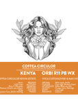 KENYA Coffea Circulor Orbi Ruiru 11 PB Washed WX