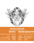 KENYA Coffea Circulor Rook Isolated Batian NYX