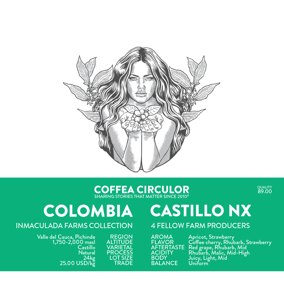 COLOMBIA Inmaculada Fellow Farms Castillo NX