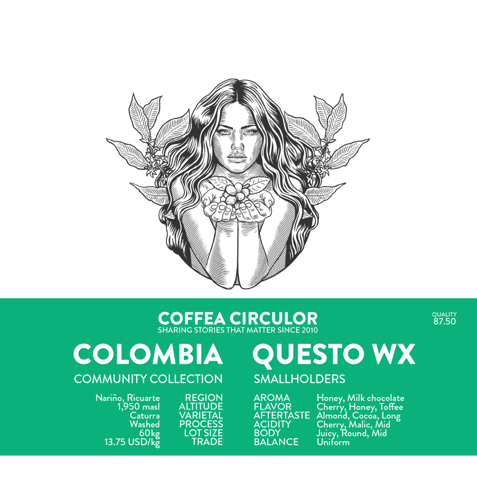 COLOMBIA Questo Washed WX (Espresso)
