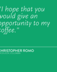 Colombia Christopher Romo Geisha Natural Anaerobic NAX