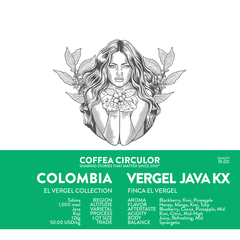COLOMBIA Vergel Java Koji KX