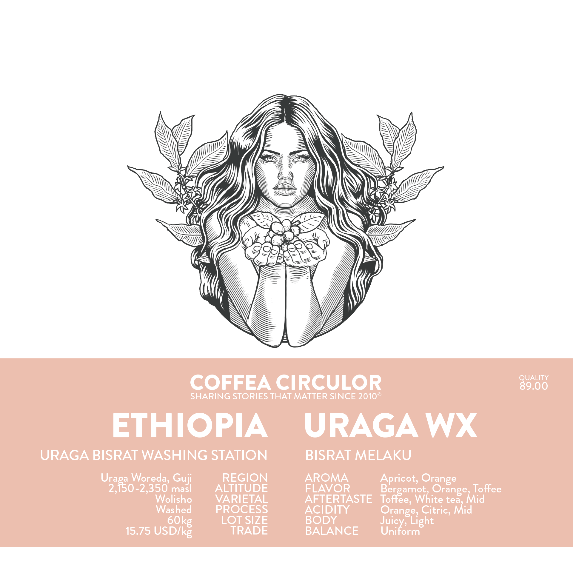 ETHIOPIA Uraga Washed WX