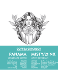 PANAMA Longboard Geisha Misty Mountain /21 Natural NX