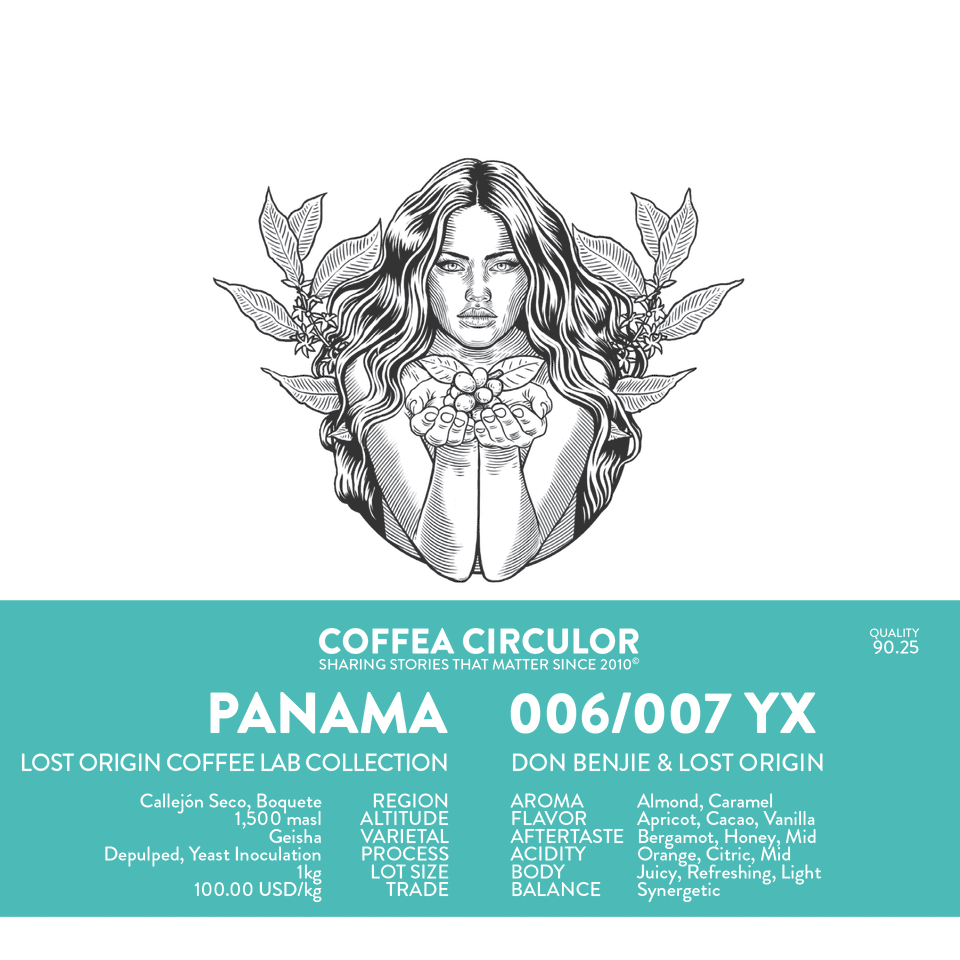 PANAMA Lost Origin Geisha 006/007 Natural NX