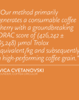 KENYA Coffea Circulor Bishop Afterlife Coffee Cherry Hyperfood Isolated Ruiru 11 Coffee Cherry/ORAC-Centered CCX